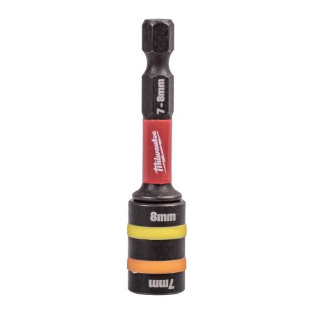 Magnetický nástrčný klíč MILWAUKEE SHOCKWAVE HEX 7mm/8mm 4932493343