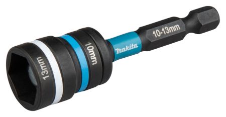Nástrčný klíč s držákem šestihran 65 mm MAKITA Impact Black 10-13 mm E-29795