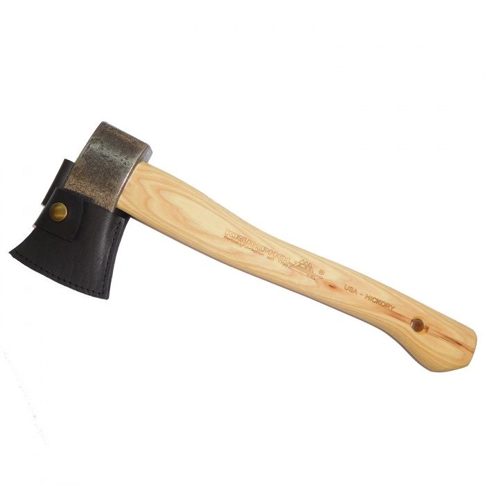 Sekera kempingová KRUMPHOLZ 0,5 kg s koženým pouzdrem