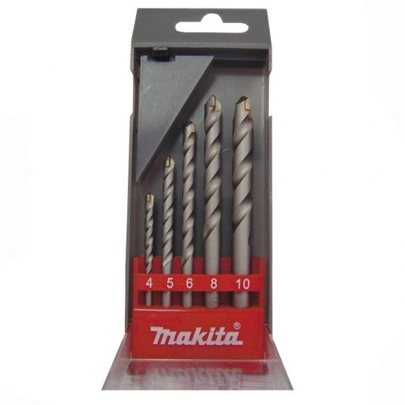 Sada vrtáků do kamene MAKITA 5 ks D-05175				