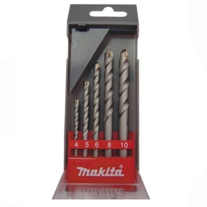Sada vrtáků do kamene MAKITA 5 ks D-05175				