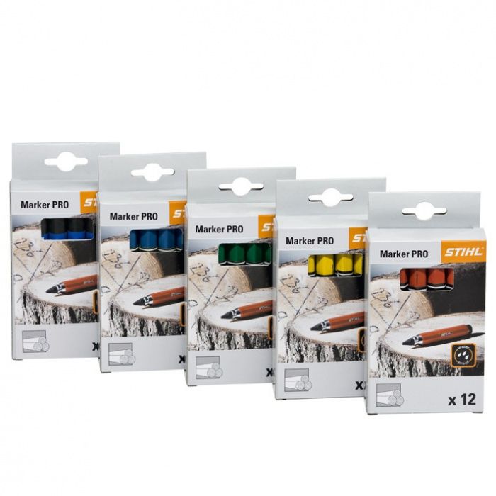 Lesnická značkovací křída STIHL Marker PRO červená 