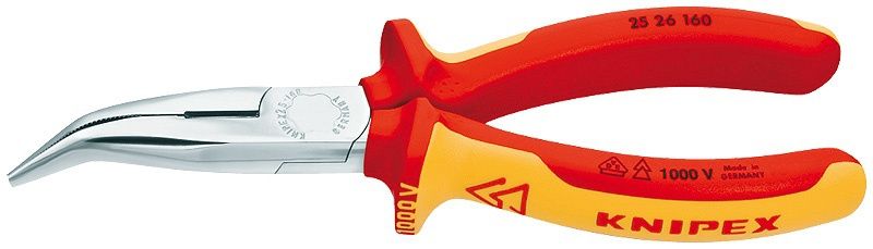 Půlkulaté kleště s břity KNIPEX 2526160