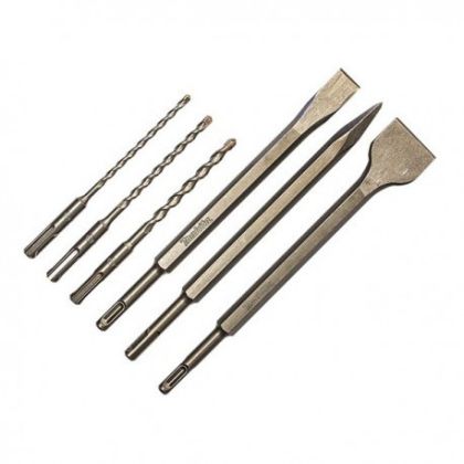 Sada vrtáků a sekáčů MAKITA SDS-Plus 6 ks D-58920