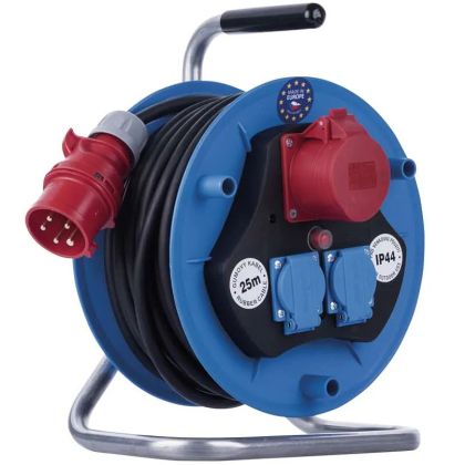 Prodlužovací kabel na bubnu EMOS GUMA / NEOPREN 3 zásuvky 1,5 mm² 25 m