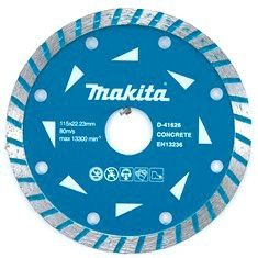 Diamantový kotouč MAKITA Univerzál Turbo 115x22,23 mm