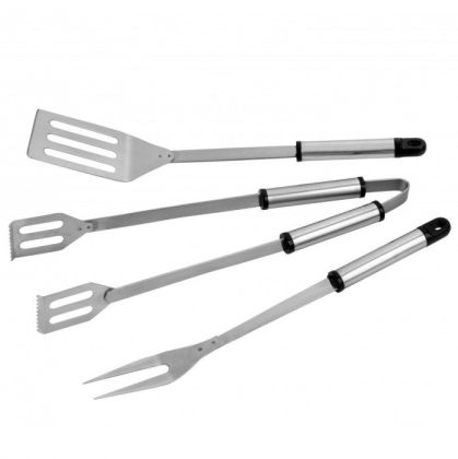 Třídílná nerezová sada grilovacího nářadí ACTIVA Comfort