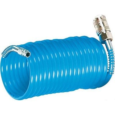 Spirálová PU hadice AIRCRAFT 5 m Ø 6/10 mm rychlospojky