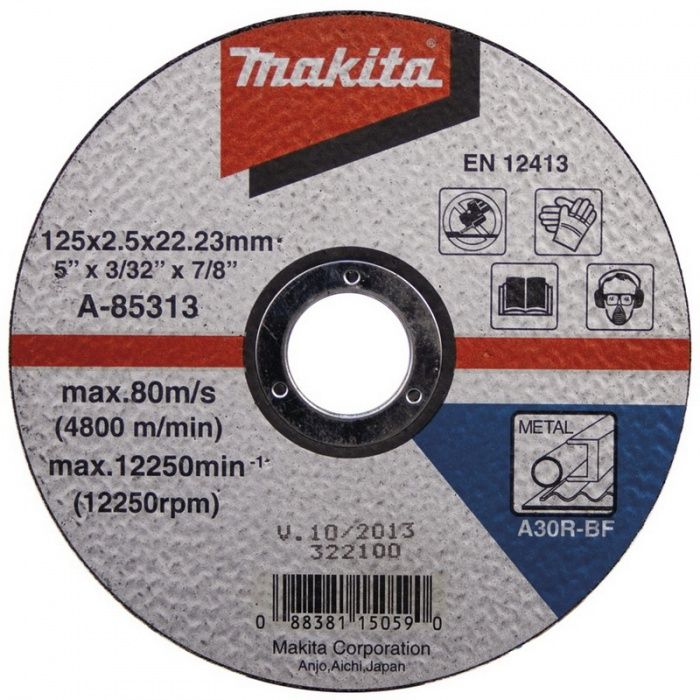 Řezný kotouč ocel MAKITA 115x2.5x22 mm