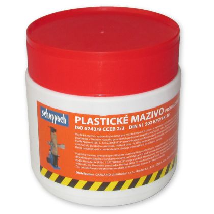 Plastické mazivo SCHEPPACH pro mazání sloupů štípačů dřeva 
