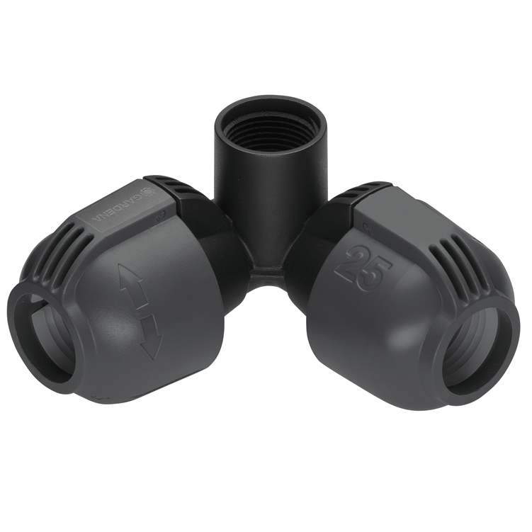 Rohová přípojka GARDENA 25 mm x 3/4