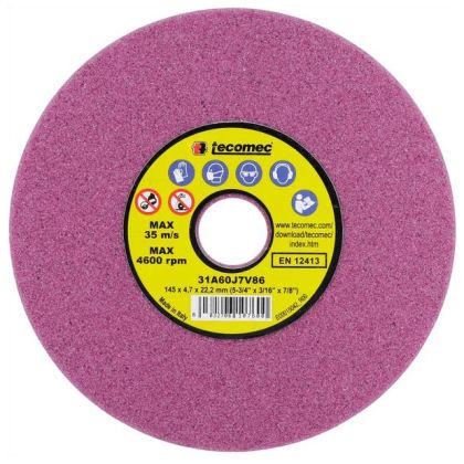 Brusný kotouč na řetězy TECOMEC 145x22x4,7
