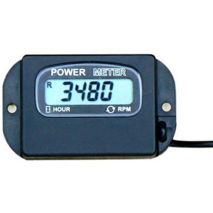 Počítadlo motohodin a otáčkoměr