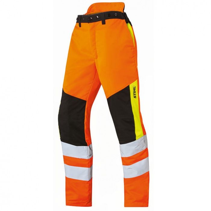 Výstražné kalhoty STIHL Protect MS s ochranou proti proříznutí vel. S
