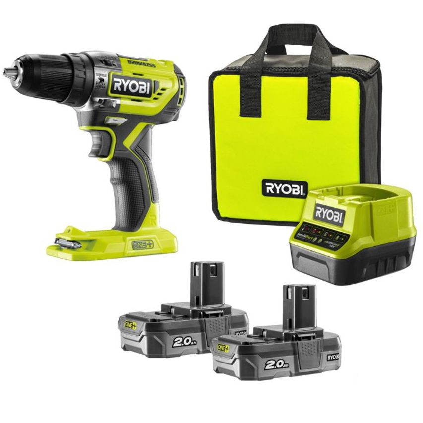 Aku příklepový šroubovák RYOBI R18PD5-220S ONE+