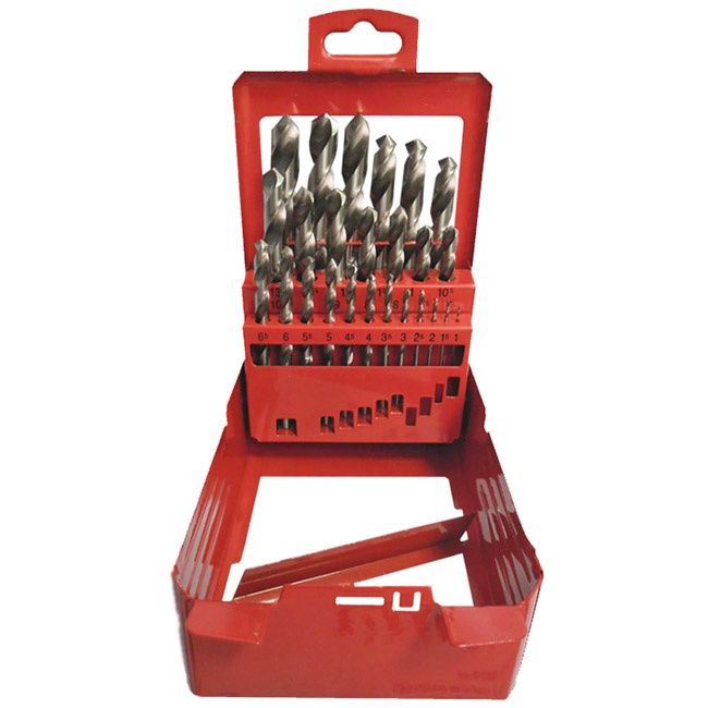 Sada vrtáků do kovu MAKITA HSS-G 25 ks P-60523					