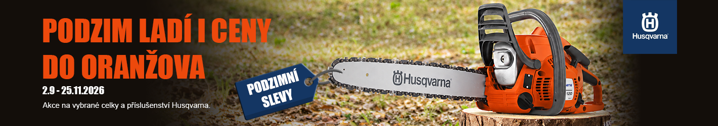 Podzimní akce Husqvarna 2026