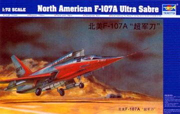 TR1605 North American F-107A Ultra Sabre U.S. AIR FORCE