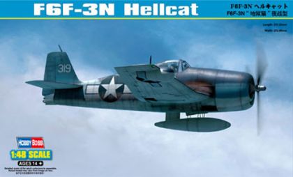 HB0340 F6F-3N Hellcat