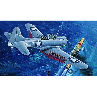 TR2244 US Navy SBD-3 Dauntless Midway