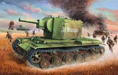 TR0312 Russia KV-2 Tank