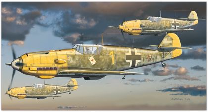 EDU3002 Bf 109E-3 Profipack