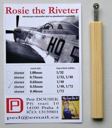 PDRIVET02 Rosie the riveter 0,55mm (1/72+1/48)