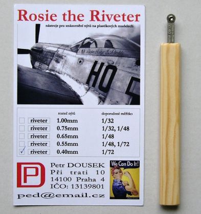PDRIVET01 Rosie the riveter 0,40mm (1/72)