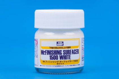 SF291 Mr. Finishing Surfacer 1500 White - striekací tmel bíely 4