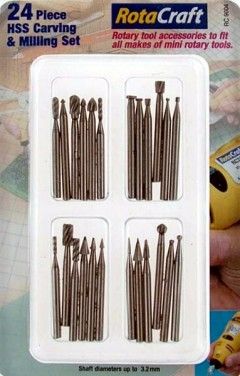 RM3909004 RC9004 Frézky set 24ks