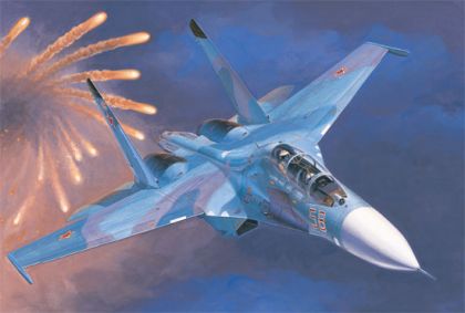 TR1645 Sukhoi Su-27 UB Flanker C Fighter