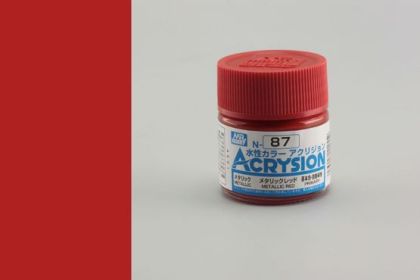N087 Acrysion - metallic red