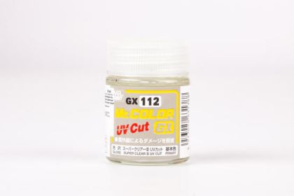 GX112 Mr. Color GX - lesklý lak III s UV filtrom (18ml)