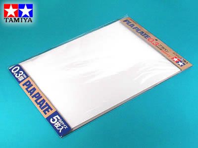 TA70126 Plastová dostička 0.2mm B4 *5 priehľaná