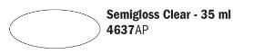 ITA4637AP Semigloss Clear Acryl Lak 35ml