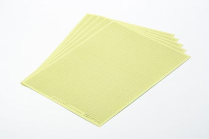 TA87129 Tamiya Masking Sticker 250x180mm Grid 5pcs