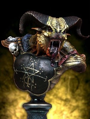 PEG_FW015 200mm Astaroth Demon Bust