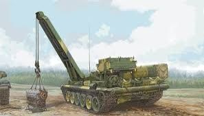 TR9553 Russian BREM-1 Armoured Recovery Vehicle