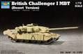 TR7105 British Challenger 1 MBT Desert Version