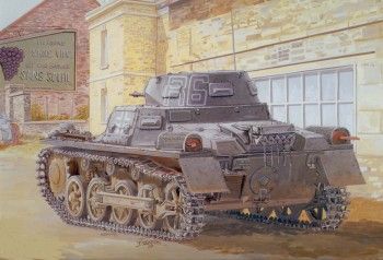 Dra6356  Pz.Kpfw I Ausf A - Modified Version with Interior