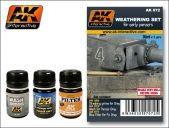 AK072 Early Panzers Weathering Set