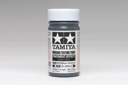TA87115 Diorama Texture Paint 100ml - Pavement Effect, Gray