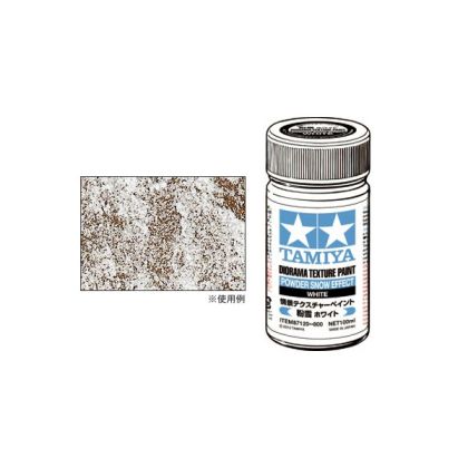 TA87120 Diorama Texture Paint 100ml - Powder Snow Effect, White
