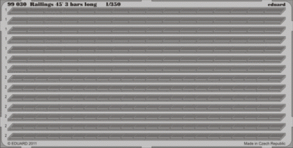 EDU99030  trojpriečkové zábradlie pod uhlom 45