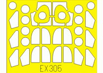 EDUEX305  PC-6/AU-23A 1/48