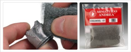 AN STEEL WOOL-01 Figure-polishing fine steel wool