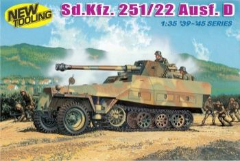 Dra6248 Sd.Kfz.251/22D w/7,5cm Pak40