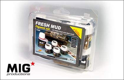 MiGP226 FRESH MUD PIGMENT SET