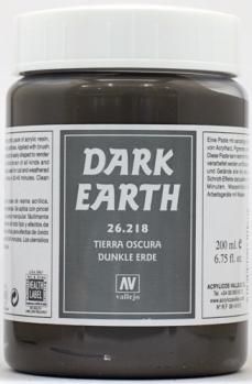 VAL26218  Dark Earth 200ml