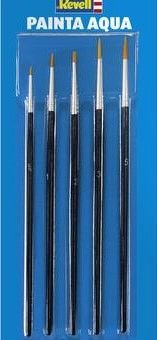 RE39624 Štetce Revell Painta Aqua sada 5 ks 00, 1, 2, 3, 5